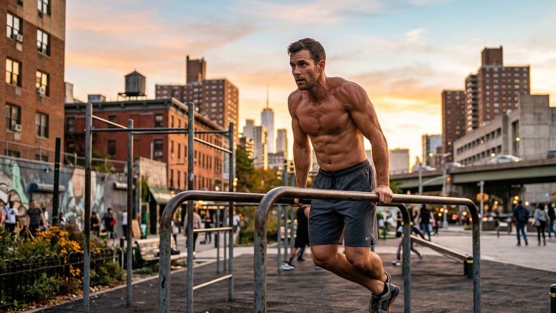 Muscle-up technika i progresja